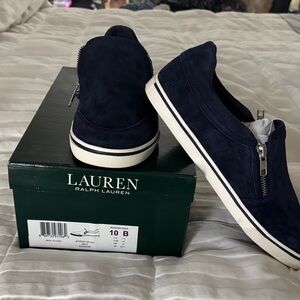 Women’s Slip On Ralph Lauren Shoes. Size 10. NWT